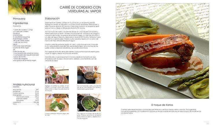 COCINANDO CON KARLOS ARGUINANO Hardcover Spanish Edition Cookbook