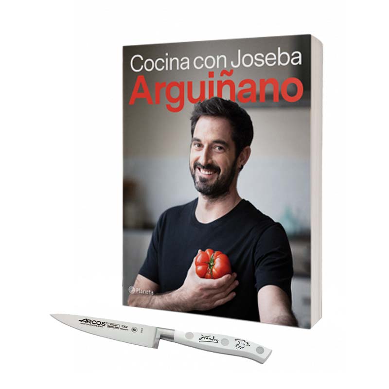 OFERTA: Libro Cocina con Joseba Arguiñano + Cuchillo puntilla con la firma de Karlos Arguiñano