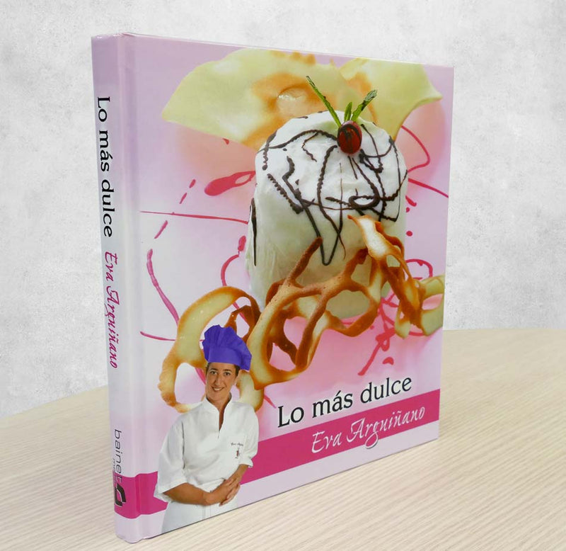 Pack Eva Arguiñano: Libro Lo más dulce + Libro Postres deliciosos + mantel