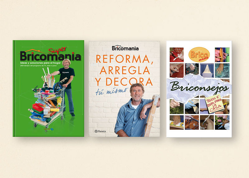 Pack Completo de Bricomania: Superbricomania + Reforma, arregla y decora tú mismo + Briconsejos